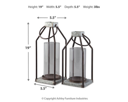 Diedrick I/O Lantern Set (2/CN)