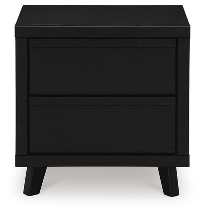 Danziar  Panel Headboard, Dresser, Mirror And Nightstand