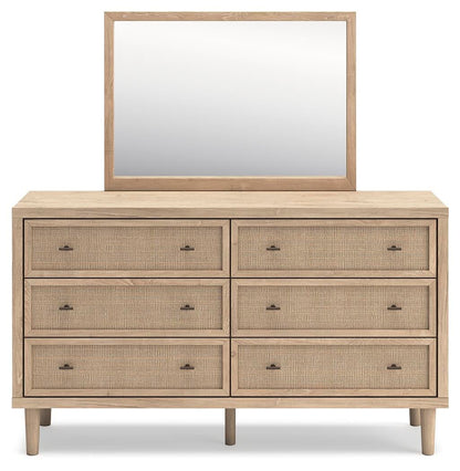 Cielden  Panel Headboard, Dresser And Mirror