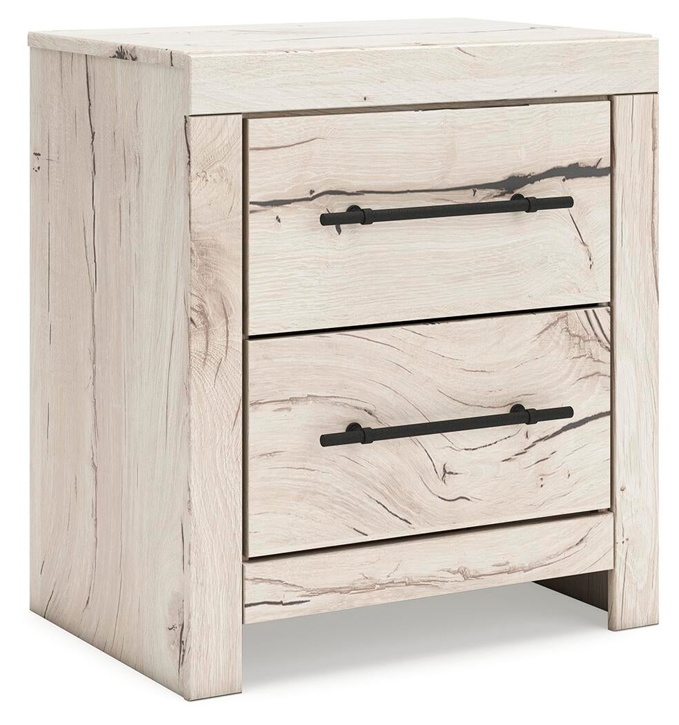 Lawroy  Panel Headboard, Dresser, Mirror And Nightstand
