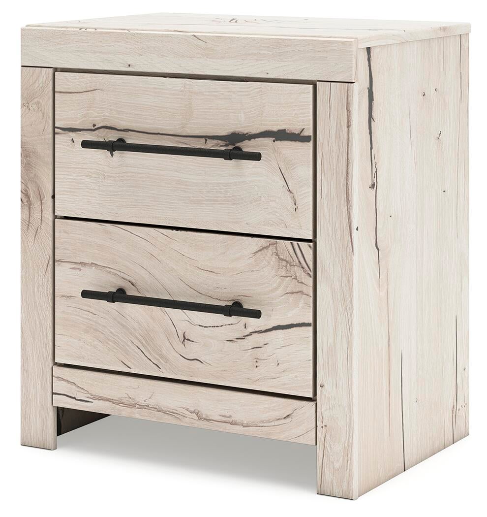 Lawroy  Panel Headboard, Dresser, Mirror And Nightstand