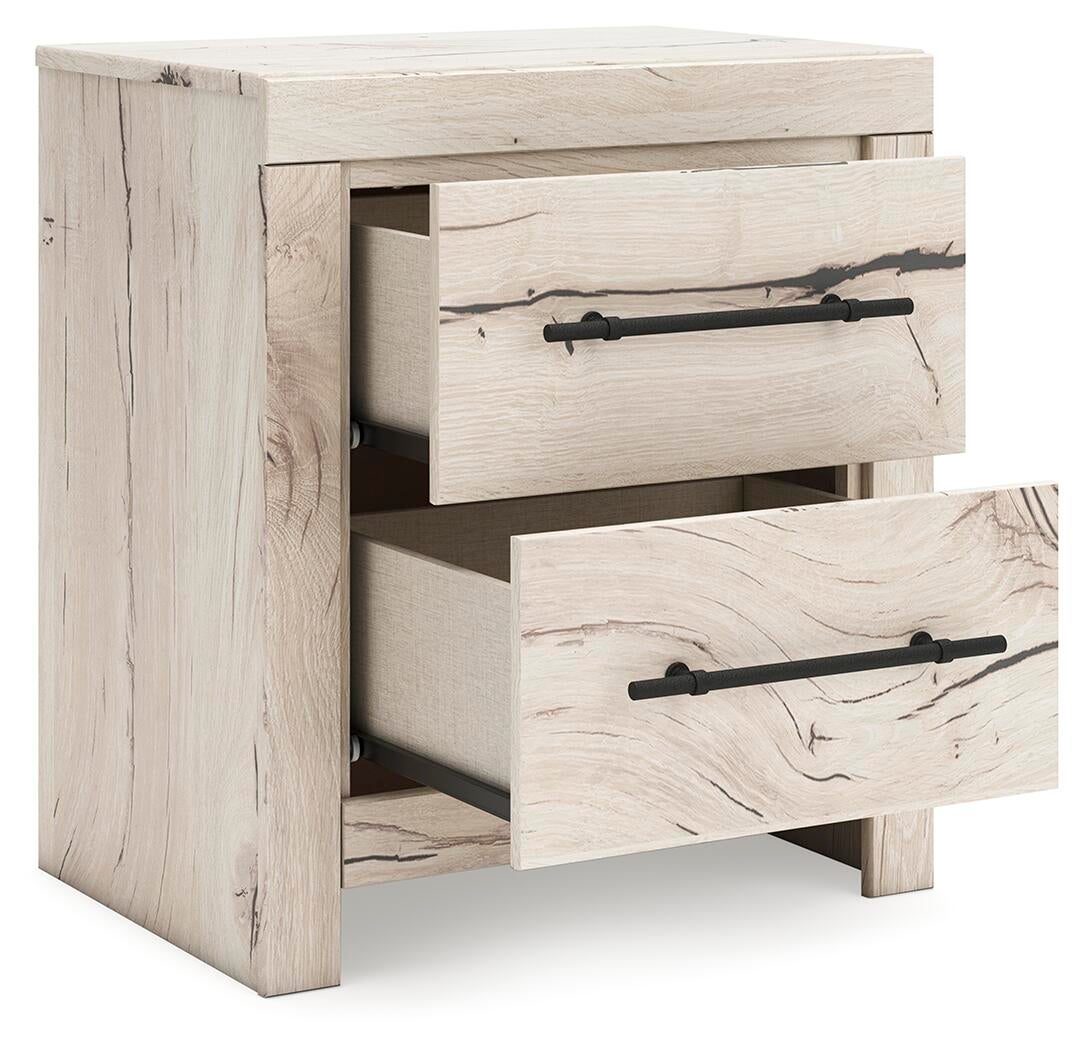 Lawroy  Panel Storage Bed, Dresser, Mirror And Nightstand