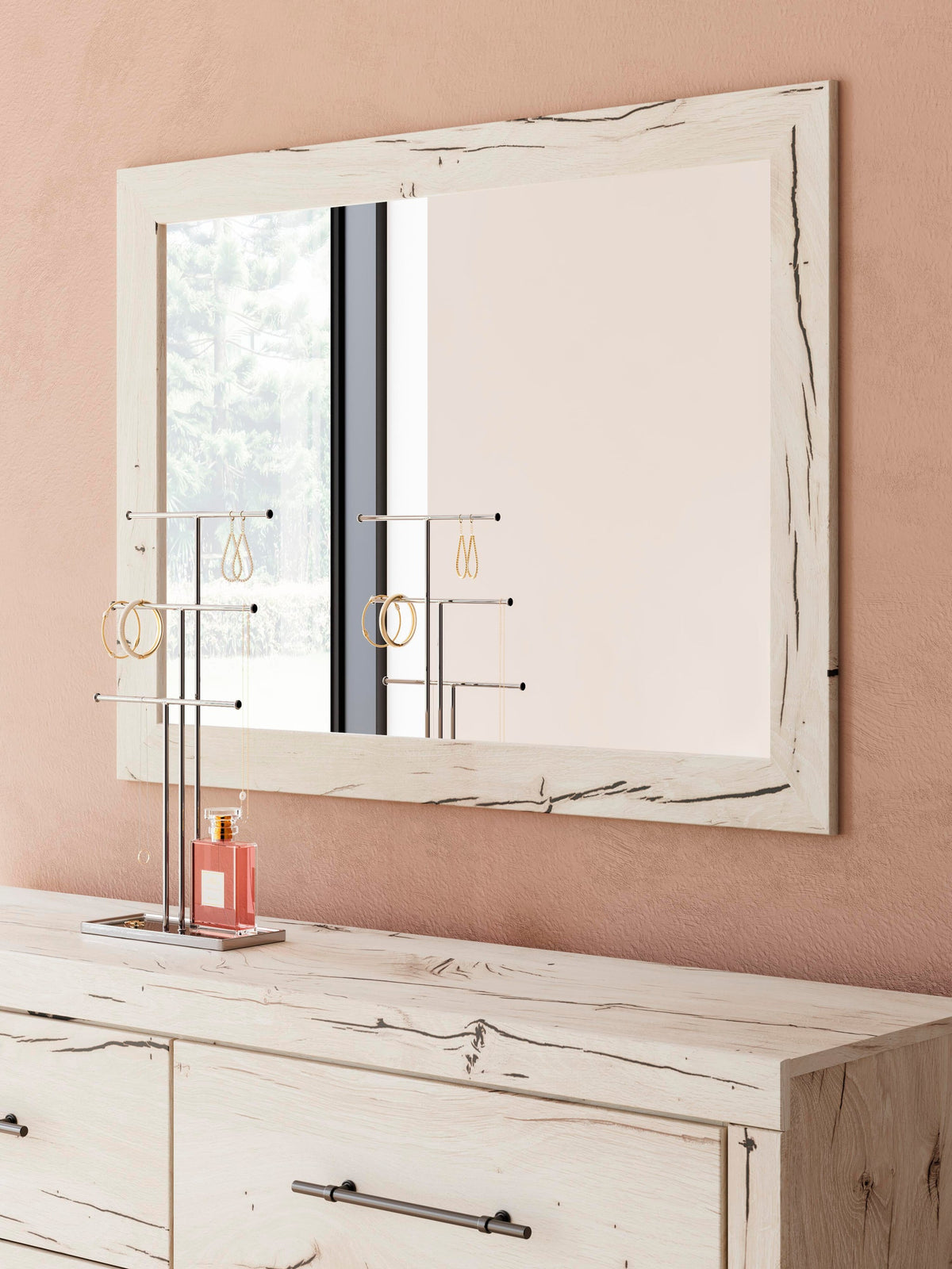 Lawroy  Panel Storage Bed, Dresser And Mirror