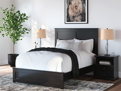 Maribel  Panel Bed, Dresser And Mirror