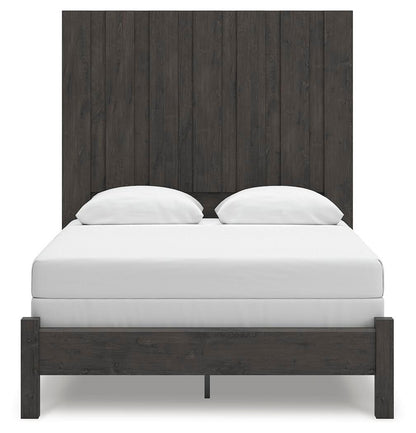 Parlayon  Panel Bed, Dresser, Mirror And Nightstand