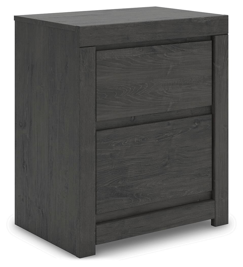 Parlayon  Panel Bed, Dresser, Mirror And Nightstand