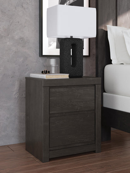 Parlayon  Panel Bed, Dresser, Mirror And Nightstand