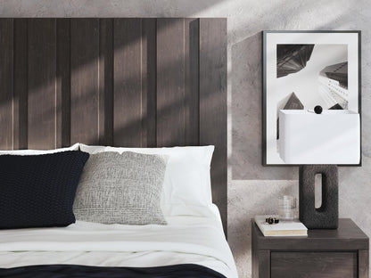 Parlayon  Panel Bed, Dresser, Mirror And Nightstand