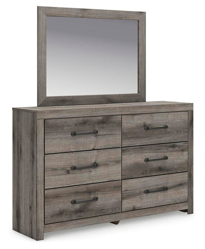 Urbanoore  Panel Bed, Dresser, Mirror And Nightstand