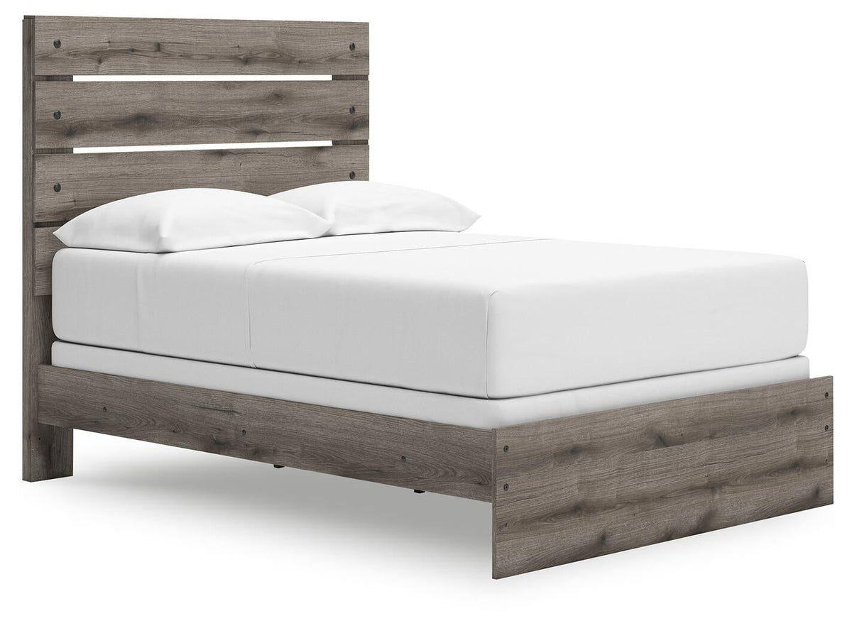 Urbanoore  Panel Bed, Dresser, Mirror And Nightstand