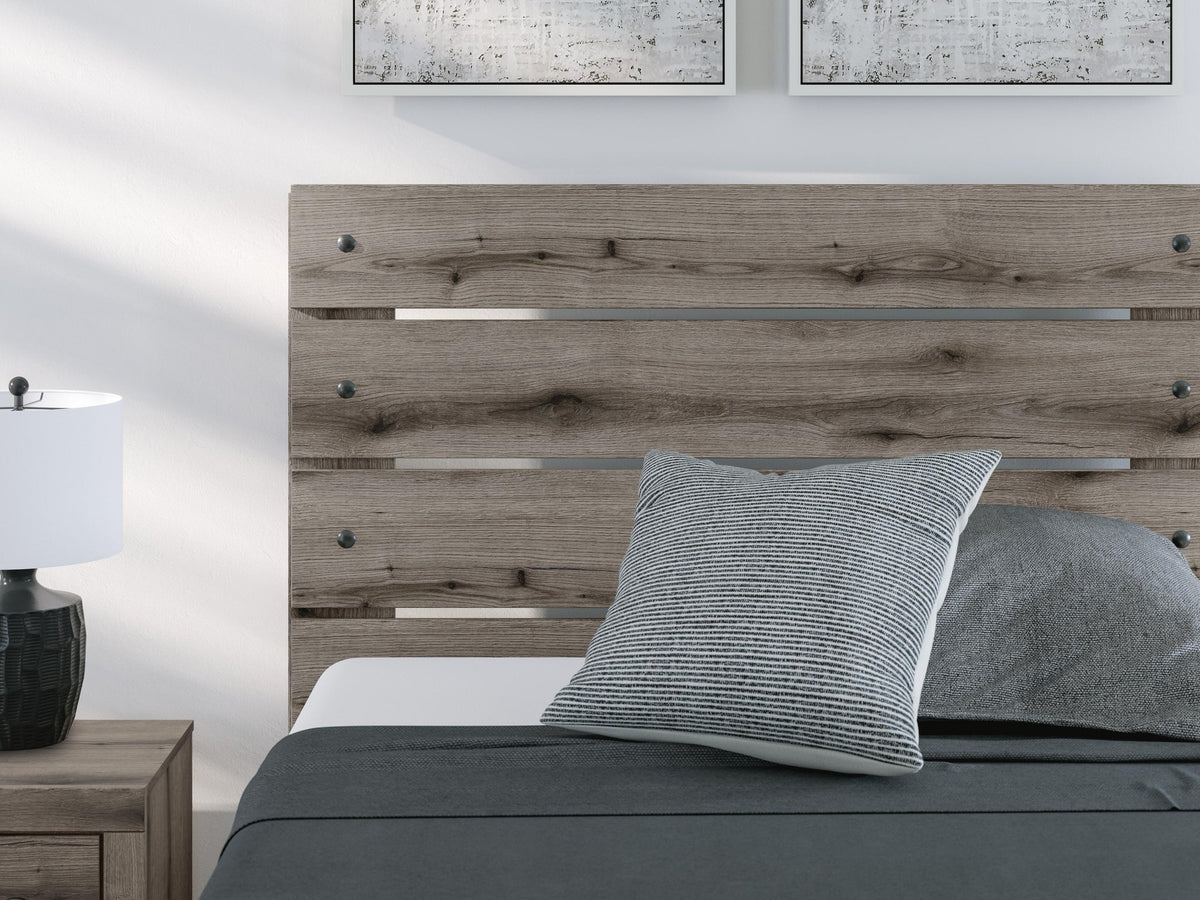 Urbanoore  Panel Bed, Dresser, Mirror And Nightstand