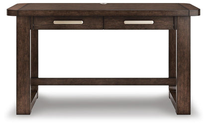 Brecton Home Office Desk With Chair And Storage