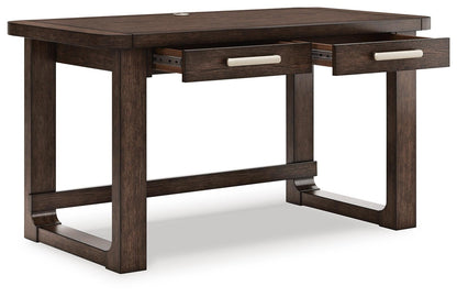 Brecton Home Office Desk With Chair And Storage