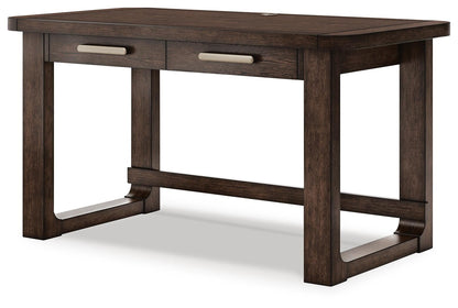 Brecton Home Office Desk With Chair And Storage