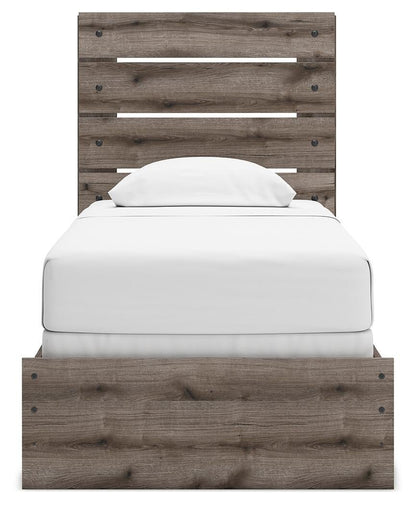 Urbanoore  Panel Bed, Dresser, Mirror And Nightstand