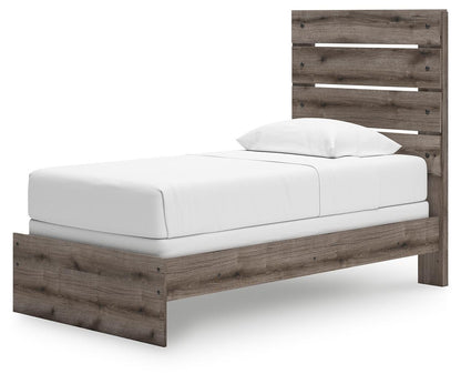 Urbanoore  Panel Bed, Dresser, Mirror And Nightstand