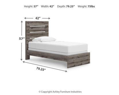 Urbanoore  Panel Bed, Dresser, Mirror And Nightstand