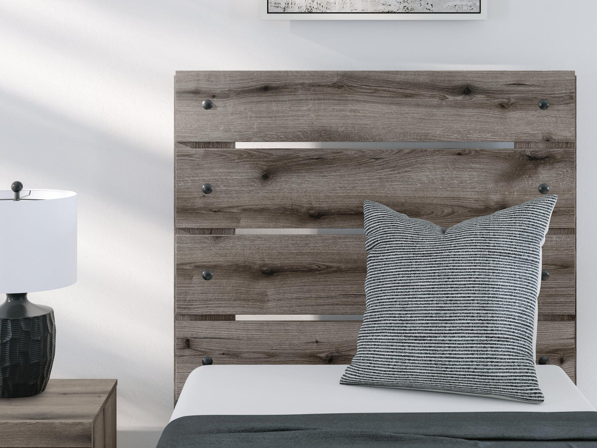 Urbanoore  Panel Bed, Dresser, Mirror And Nightstand