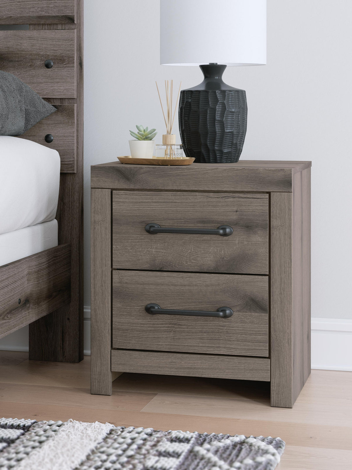 Urbanoore  Panel Bed, Dresser, Mirror And Nightstand