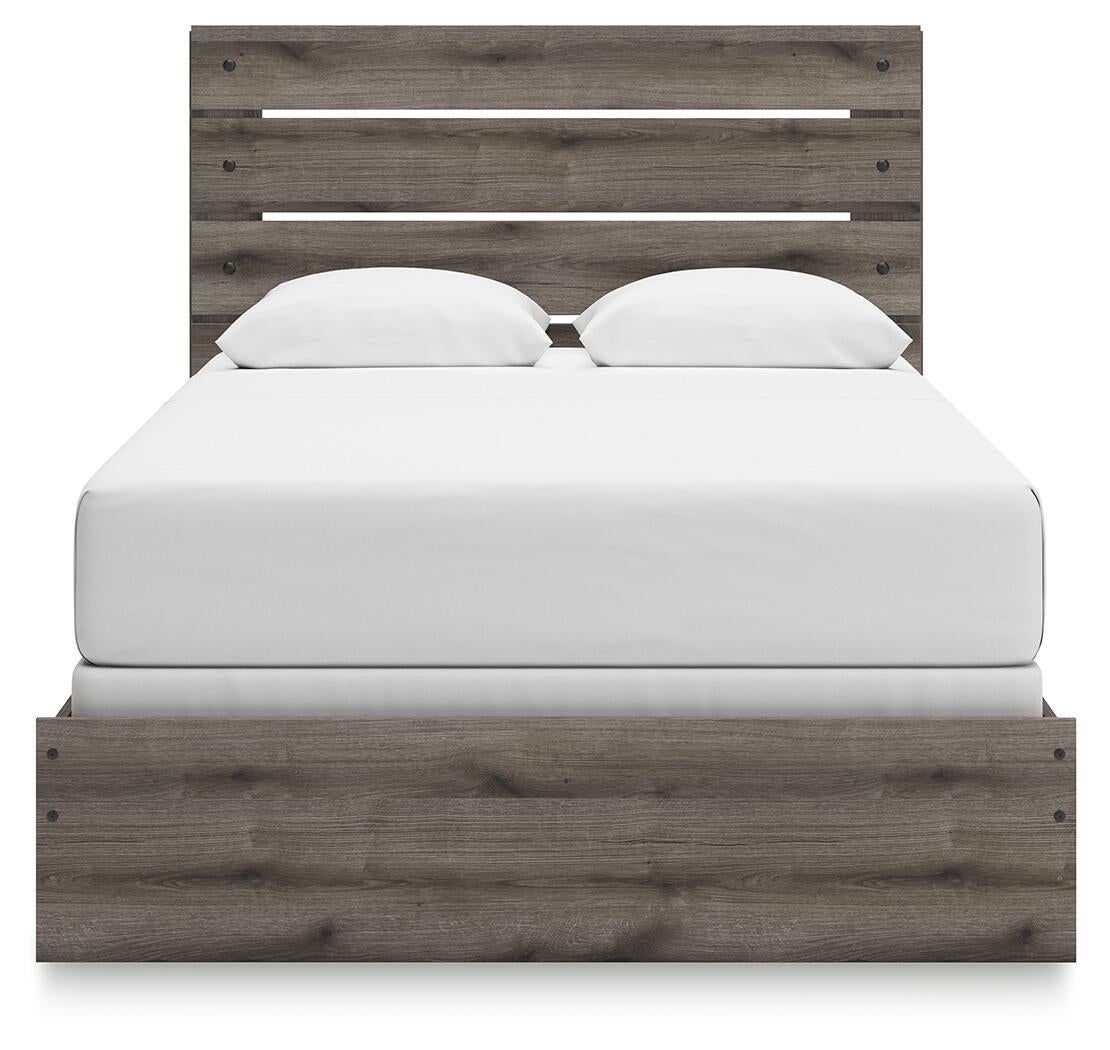 Urbanoore  Panel Bed, Dresser, Mirror And Nightstand