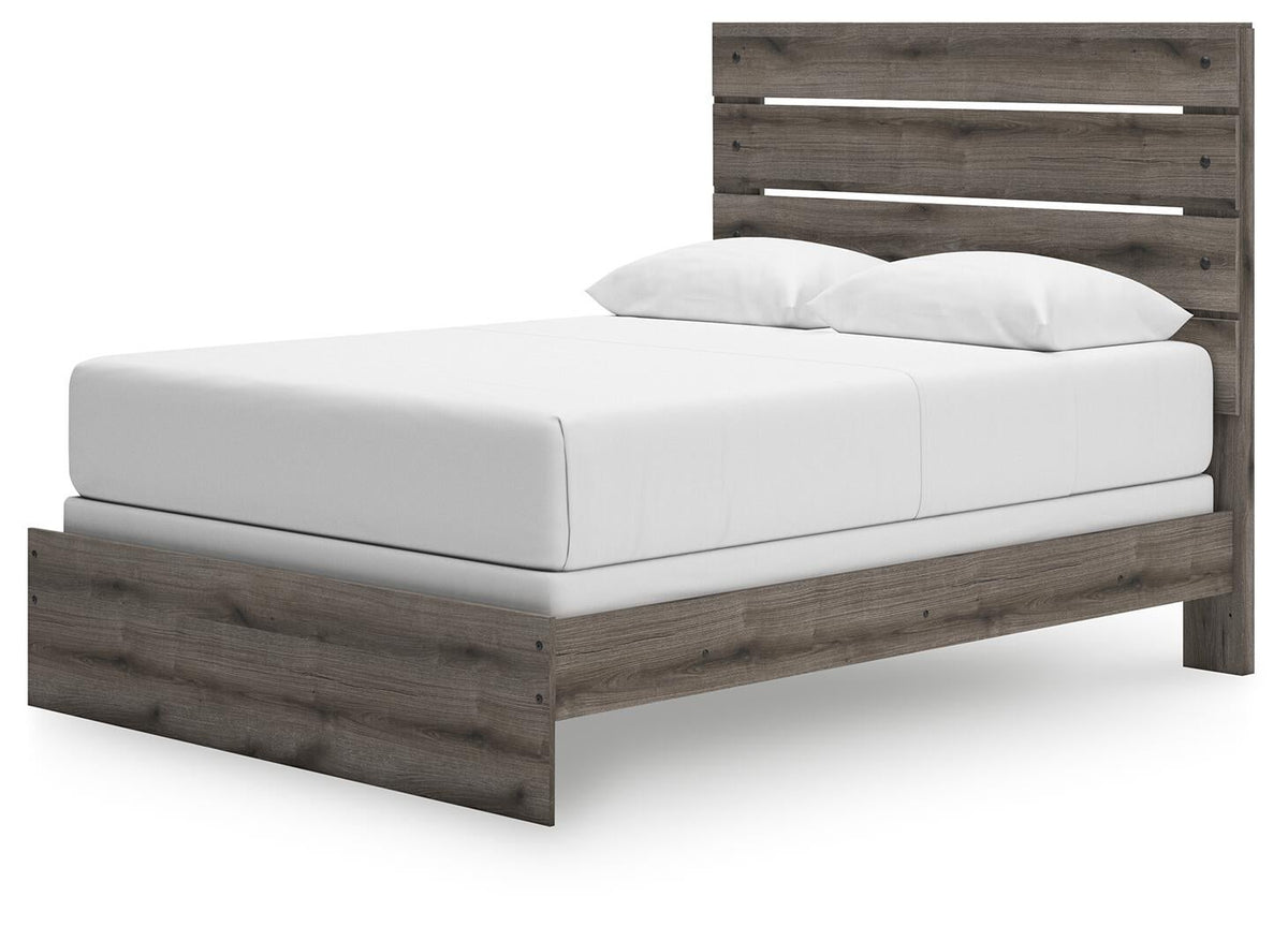 Urbanoore  Panel Bed, Dresser, Mirror And Nightstand