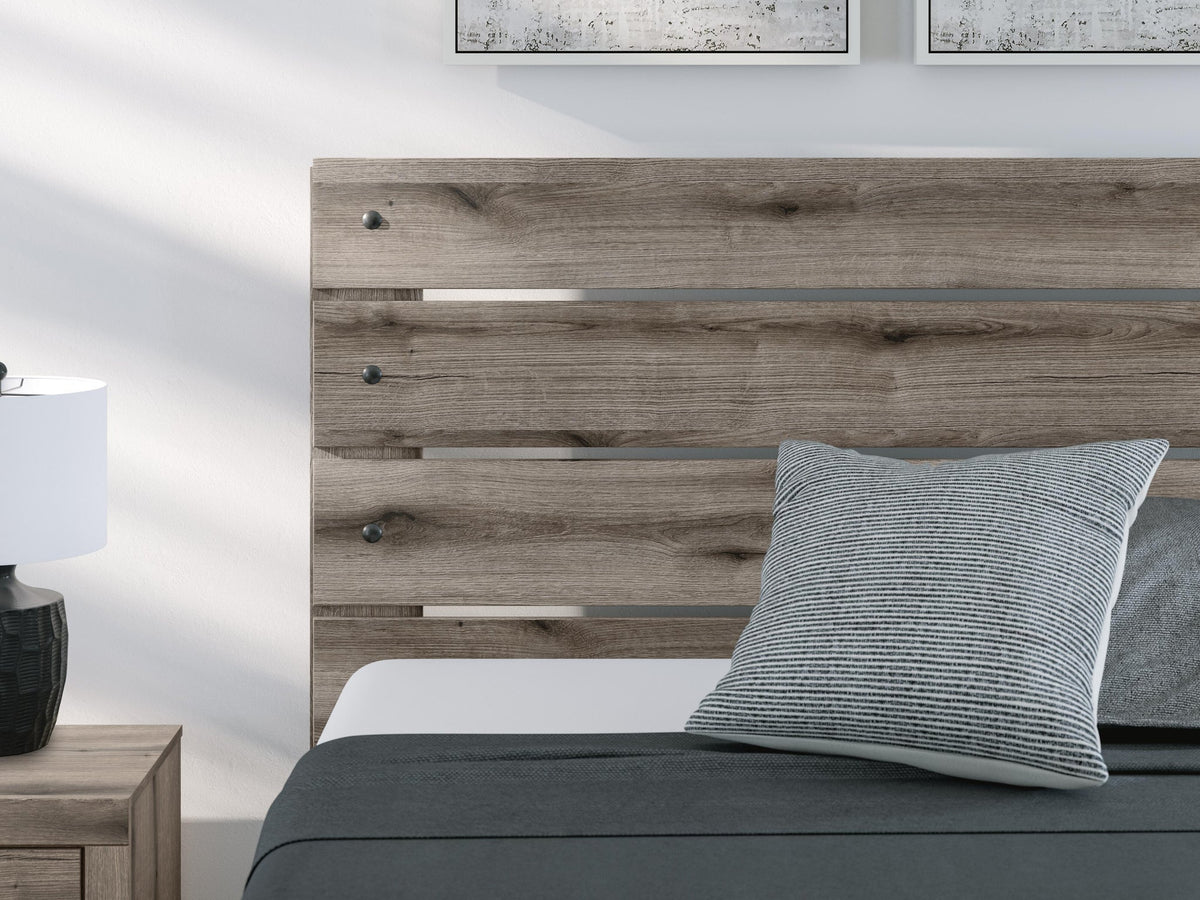 Urbanoore  Panel Bed, Dresser, Mirror And Nightstand