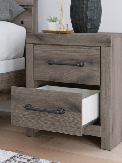 Urbanoore  Panel Bed, Dresser, Mirror And Nightstand