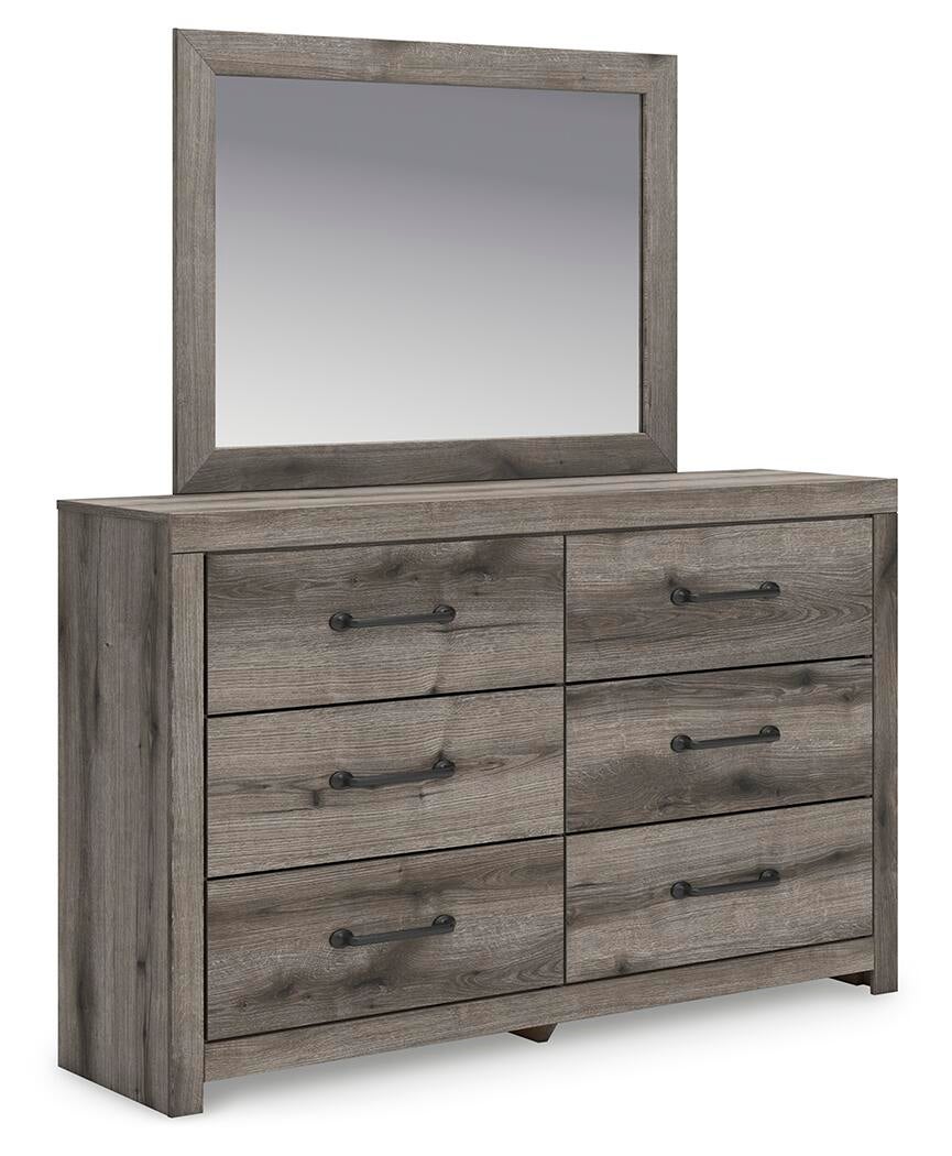 Urbanoore  Panel Storage Bed, Dresser And Mirror