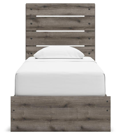 Urbanoore  Panel Storage Bed, Dresser And Mirror