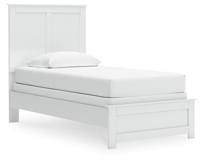 Bostwick Shoals  Panel Bed, Dresser And Mirror