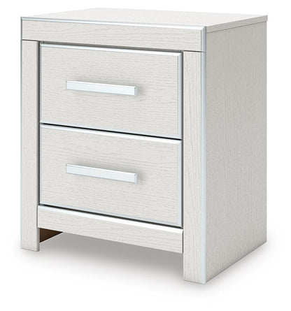 Birmonton  Upholstered Panel Platform Storage Bed, Dresser, Mirror And Nightstand