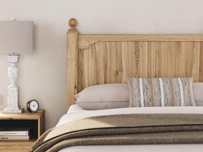 Galletyn  Panel Bed With Mirrored Dresser