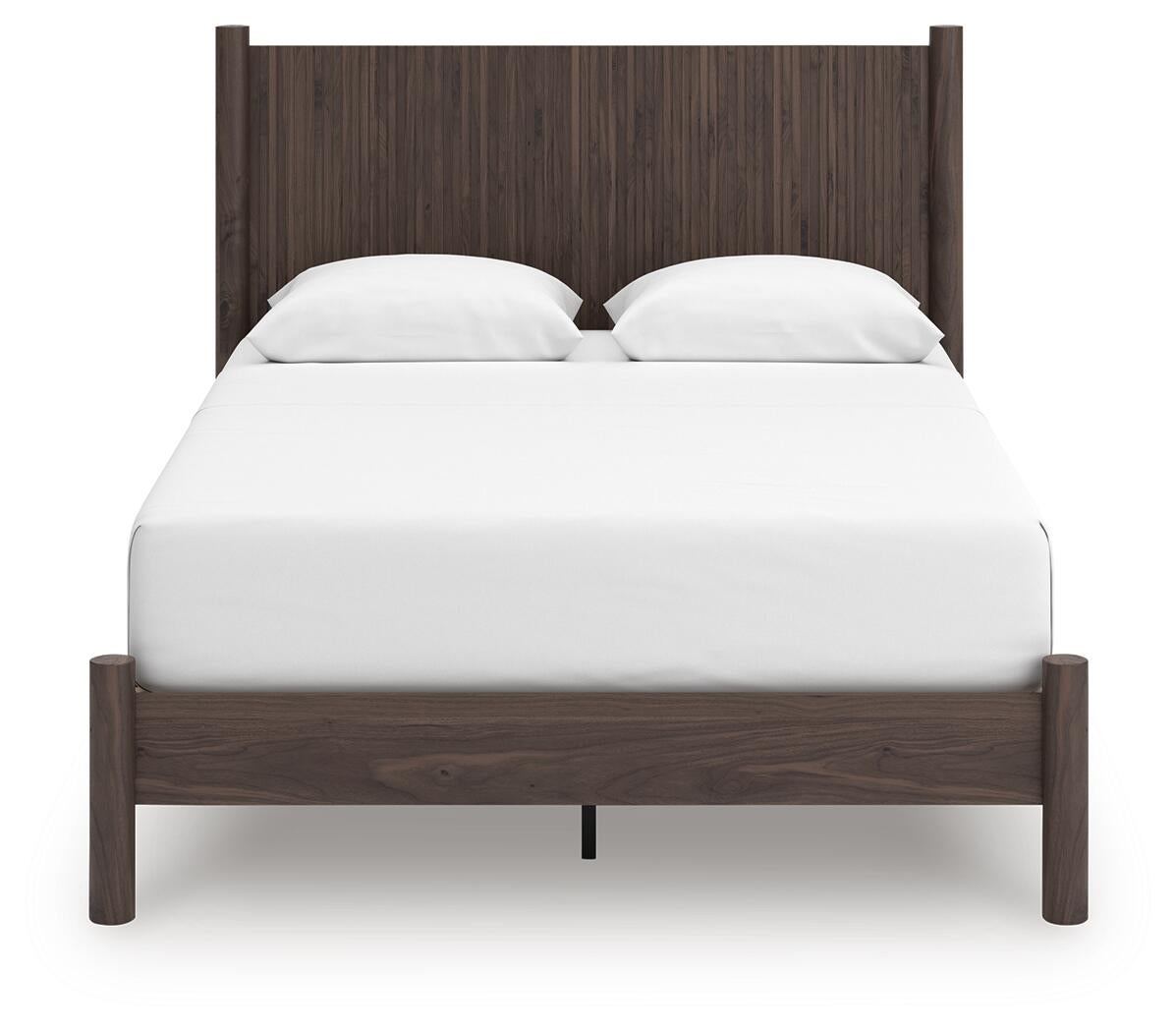 Cadmori  Panel Platform Bed, Dresser, Mirror And Nightstand