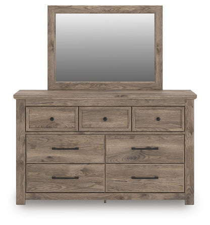 Keithland  Poster Bed, Dresser, Mirror And Nightstand