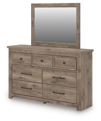 Keithland  Poster Bed, Dresser, Mirror And Nightstand