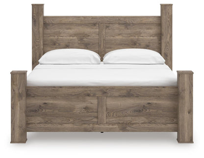 Keithland  Poster Bed, Dresser, Mirror And Nightstand
