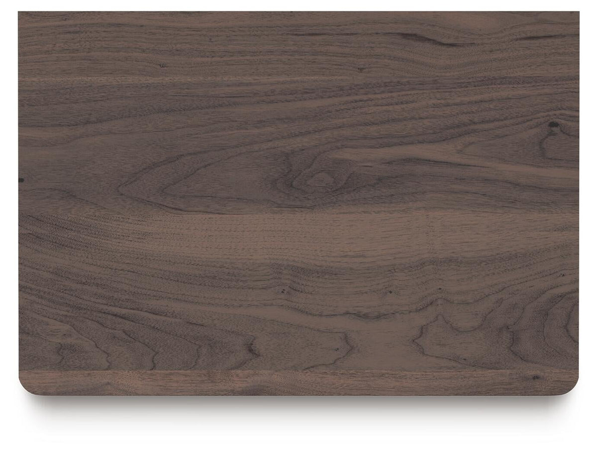 Cadmori  Upholstered Panel Bed, Dresser, Mirror And Nightstand