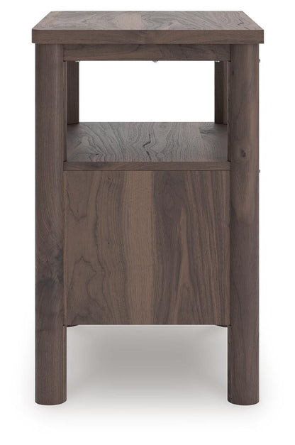 Cadmori  Panel Bed, Dresser, Mirror And Nightstand
