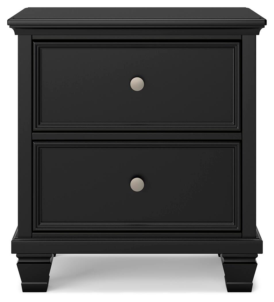Lanolee  Panel Storage Bed, Dresser, Mirror And Nightstand
