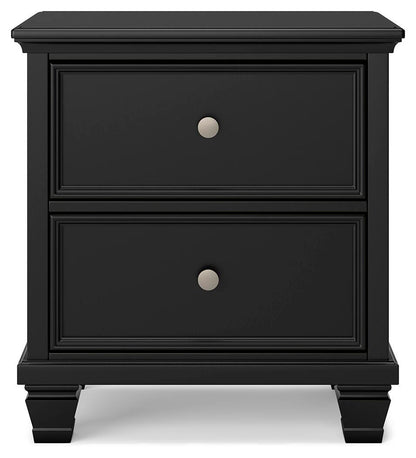 Lanolee  Panel Storage Bed, Dresser, Mirror And Nightstand