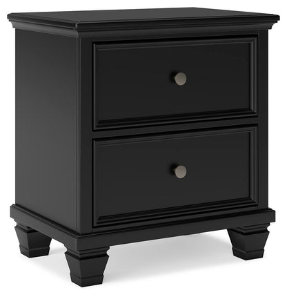 Lanolee  Panel Storage Bed, Dresser, Mirror And Nightstand