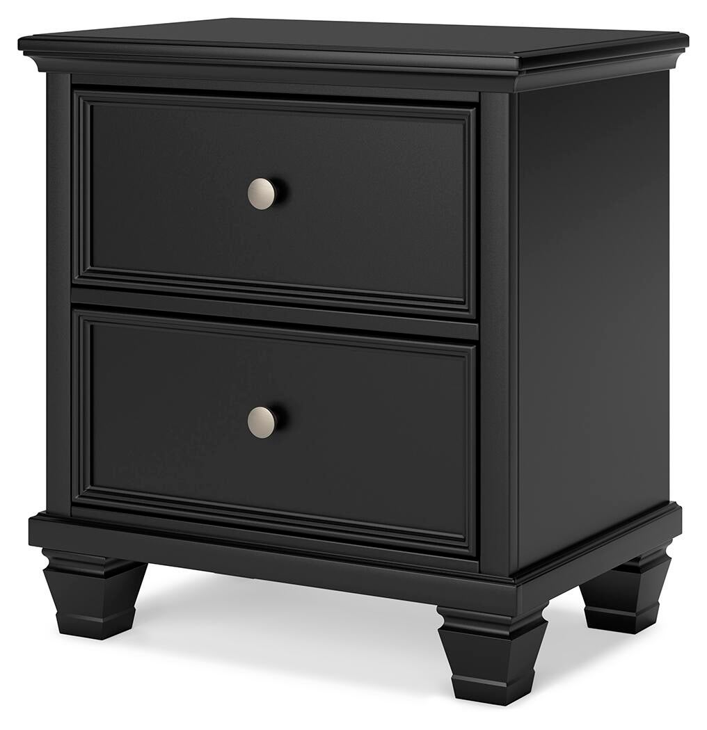 Lanolee  Panel Storage Bed, Dresser, Mirror And Nightstand