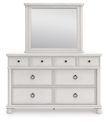 Chadworth  Poster Bed, Dresser And Mirror