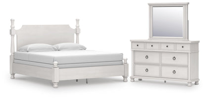 Chadworth  Poster Bed, Dresser And Mirror