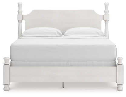 Chadworth California  Poster Bed, Dresser, Mirror And Nightstand