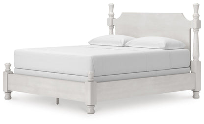 Chadworth California  Poster Bed, Dresser, Mirror And Nightstand
