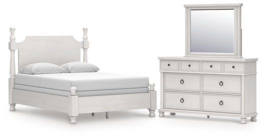 Chadworth  Poster Bed, Dresser And Mirror