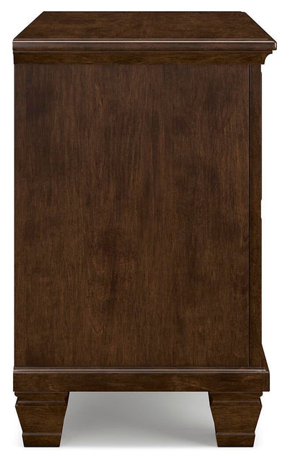 Danabrin  Panel Storage Bed, Dresser, Mirror And Nightstand