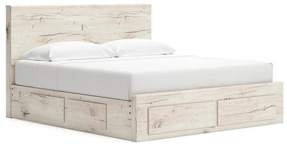 Lawroy  Panel Storage Bed, Dresser And Mirror
