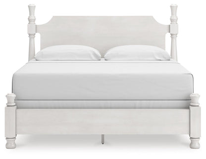 Chadworth  Poster Bed, Dresser, Mirror And Nightstand